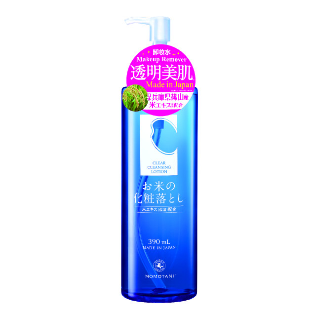 Лосьон очищающий для снятия макияжа, 390мл / MOMOTANI Clear Cleansing Lotion