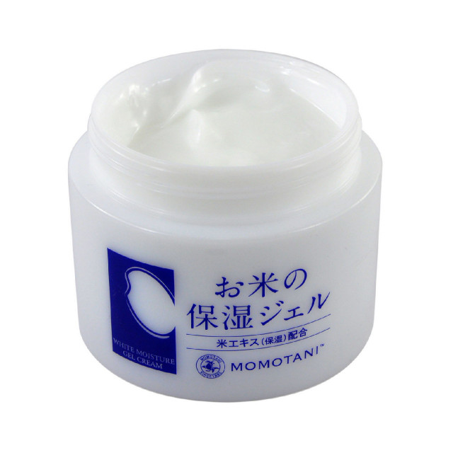 White Moisture Увлажняющий крем-гель с экстрактом риса для лица и тела, 230г / MOMOTANI Rice Moisture Cream