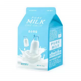 A PIEU Milk One-Pack Маска тканевая c молочными протеинами | 30г | APIEU White Milk One-Pack