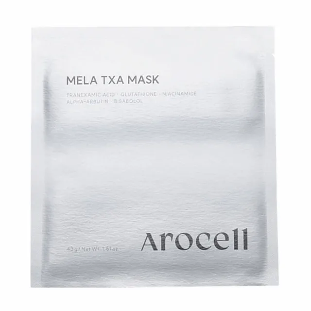 Arocell MELA TXA Маска гидрогелевая против пигментации, с транексамовой кислотой и глутатионом | 43г | MELA TXA Mask
