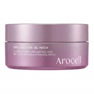 Arocell SUPER COLLAGEN Маски гидрогелевые (патчи) для зоны вокруг глаз с коллагеном и ПДРН | 60шт(88г) | SUPER COLLAGEN Gel Patch