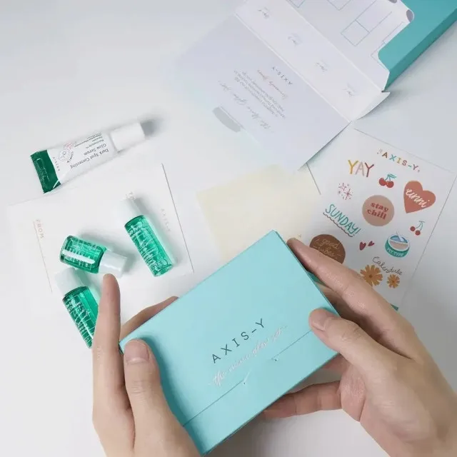 AXIS-Y 6+1+1 Набор миниатюр средств для сияния кожи, 8мл+5мл+5мл+5мл | 6+1+1 The Mini Glow Set