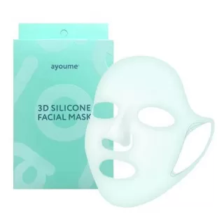 AYOUME Многоразовая силиконовая 3D-маска для косметических процедур  (многократного применения) | 3D Silicone Mask
