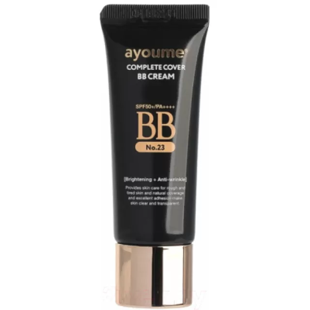 AYOUME Многофункциональный BB-крем SPF50+ PA++++, №23 | 20мл | COMPLETE COVER BB CREAM №23 SPF50+ PA++++