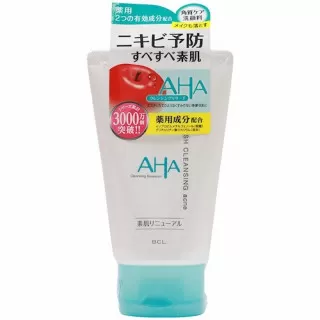BCL AHA Пенка для умывания с фруктовыми кислотами для проблемной кожи | 120г | AHA Wash Cleansing Acne