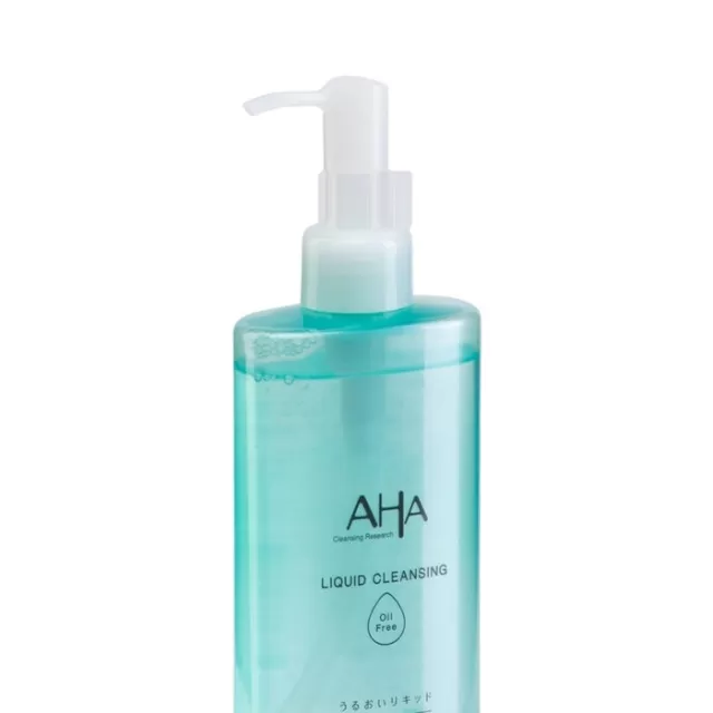 BCL AHA Очищающая сыворотка для снятия макияжа 2-в-1 с фруктовыми кислотами для нормальной и комбинированной кожи | 200мл | AHA Liquid Cleansing