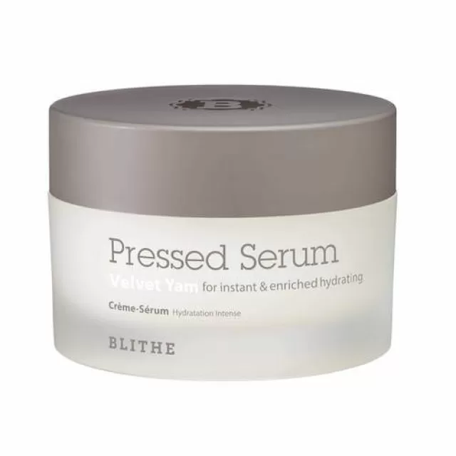 BLITHE Pressed Serum Сыворотка спрессованная питательная омолаживающая с корнем дикого ямса | 22мл | Pressed Serum Velvet Yam