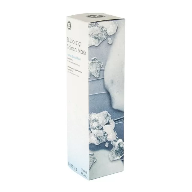 Blithe Маска пузырьковая глиняная «Индийская ледяная глина» | 120мл | Bubbling Splash Mask