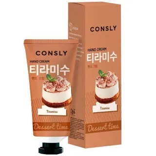 CONSLY Крем для рук с ароматом тирамису | 100мл | CONSLY Dessert Time Tiramisu Hand Cream