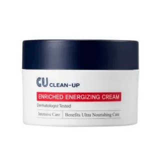 CU CLEAN-UP Омолаживающий концентрированный крем с пептидами и церамидами | 50мл | CUSKIN CU CLEAN-UP Enriched Energizing Cream
