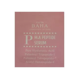 Cos De BAHA Сыворотка омолаживающая с пептидным комплексом (пробник) | 1.5мл | M.A. Peptide Serum