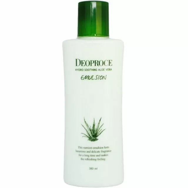 Deoproce Эмульсия смягчающая с экстрактом алоэ | 380мл | Hydro Soothing Aloe Vera Emulsion