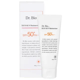 Dr.Bio ECO Солнцезащитный крем для всей семьи SPF50+ PA++++, 100г | ECO Sun Moisturizer SPF 50+ PA++++