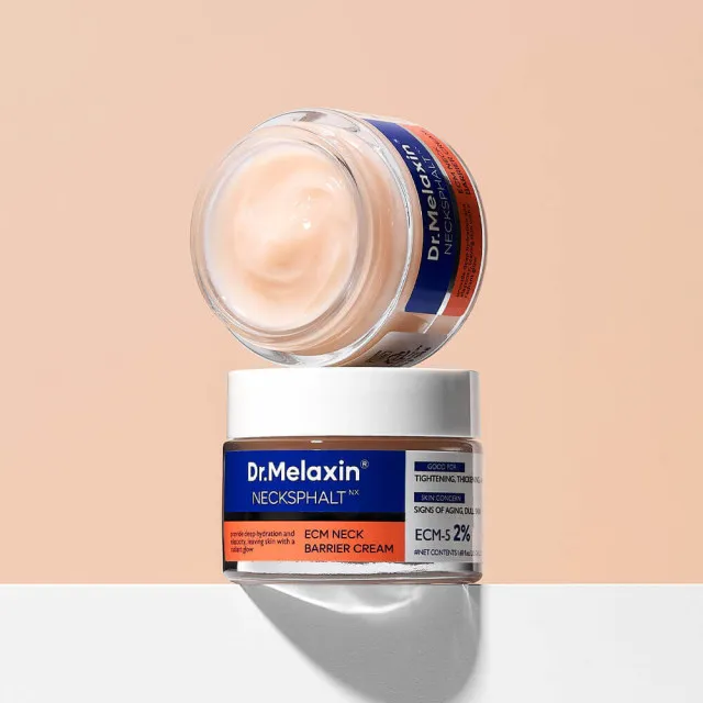 Dr.Melaxin NECKSPHALT Крем для шеи укрепляющий и питательный | 50мл | NECKSPHALT ECM Neck Barrier Cream