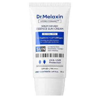 Dr.Melaxin HYDRO CERAMIC Крем солнцезащитный SPF50+ PA++++ | 50мл | HYDRO CERAMIC Serum Infused Essence Sun Cream SPF 50+ PA++++ / Waterfull Essence Sun Cream