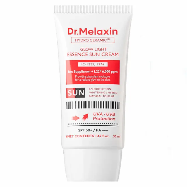 Dr.Melaxin HYDRO CERAMIC Крем солнцезащитный тонирующий SPF50+ PA+++ | 50мл | HYDRO CERAMIC Glow Light Essence Sun Cream SPF 50+ PA+++ / Tone Up Essence Sun Cream