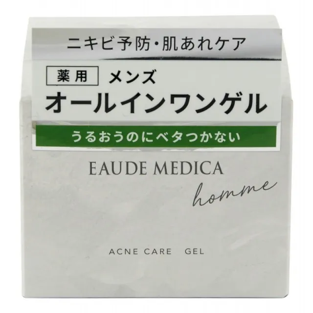 EAUDE MEDICA homme Гель для ухода за проблемной кожей лица у мужчин, 85г / EAUDE MEDICA homme Acne Care Gel