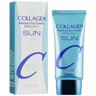 Enough Collagen Крем солнцезащитный увлажняющий SPF50+ PA+++ | 50г | Collagen Moisture Sun Cream SPF50+ PA+++