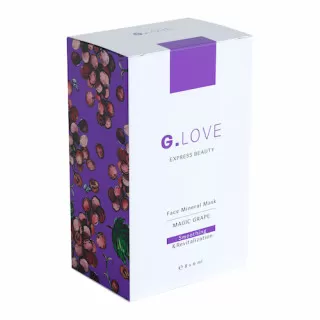 G.LOVE Маска для лица с минералами | 6мл | G LOVE Face Mineral Mask MAGIC GRAPE