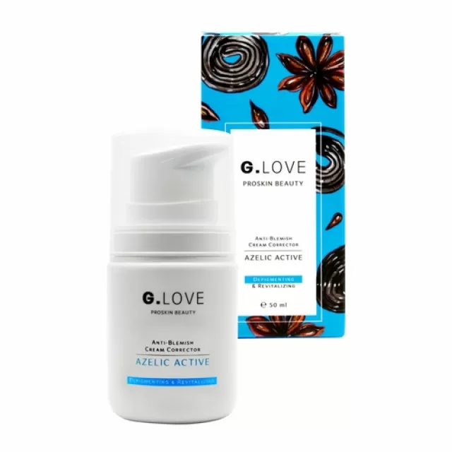 G.LOVE Крем-корректор против несовершенств | 50мл | G LOVE Anti-Blemish Cream Corrector AzeLic Active