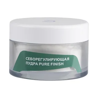 ГЕЛЬТЕК Себорегулирующая пудра Pure Finish, 10г (банка), GELTEK
