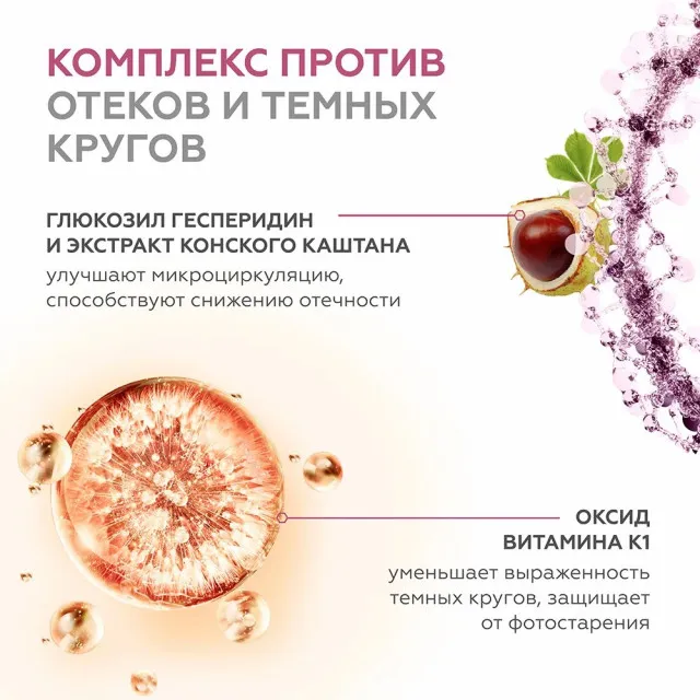 ГЕЛЬТЕК Крем для кожи вокруг глаз Retinoate Expert, антивозрастной с ретиноидом, 5мл, GELTEK
