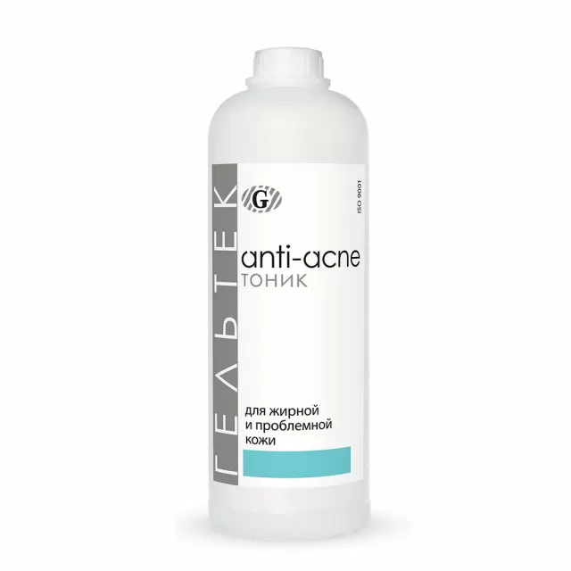 ГЕЛЬТЕК anti-acne Тоник для жирной и проблемной кожи, 1000г, GELTEK