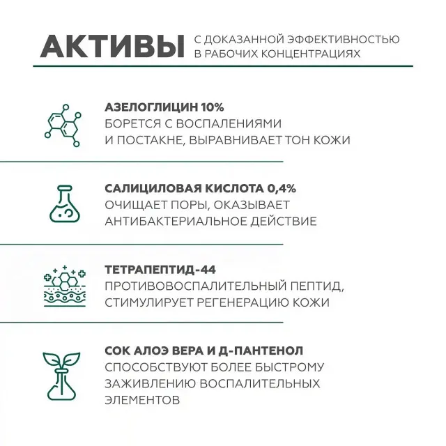 GELTEK Сыворотка Стоп-Акне, против воспалений, 5мл, ГЕЛЬТЕК
