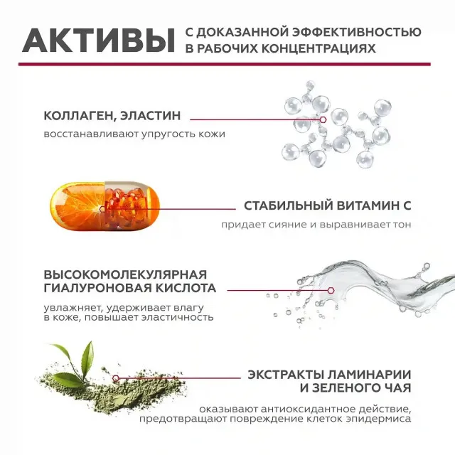 ГЕЛЬТЕК anti-age Сыворотка антивозрастная Stop time 25, 5мл, GELTEK