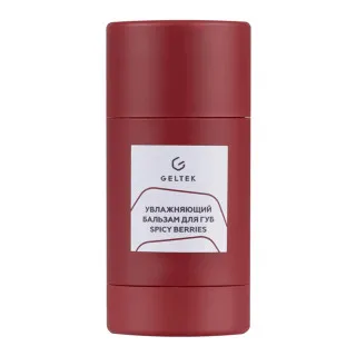 GELTEK gourmet Увлажняющий бальзам для губ Spicy Berries, 7г (стик), ГЕЛЬТЕК