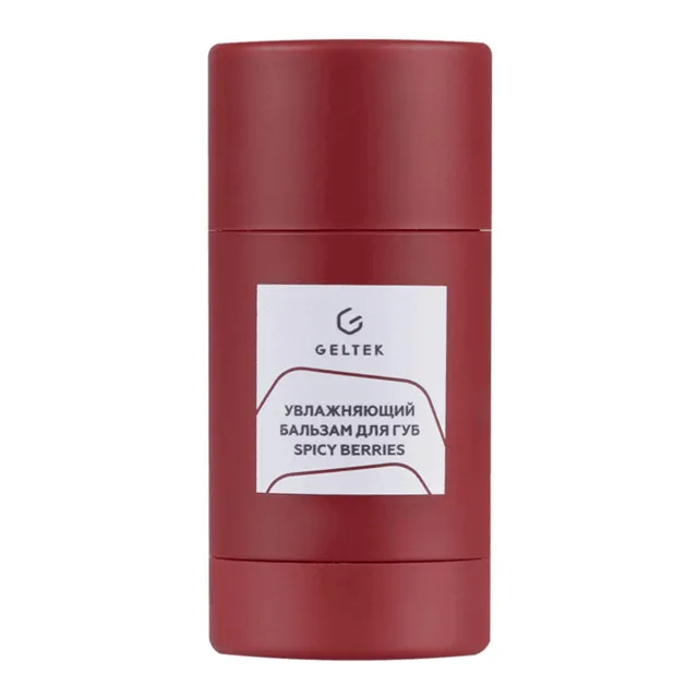 GELTEK gourmet Увлажняющий бальзам для губ Spicy Berries, 7г (стик), ГЕЛЬТЕК