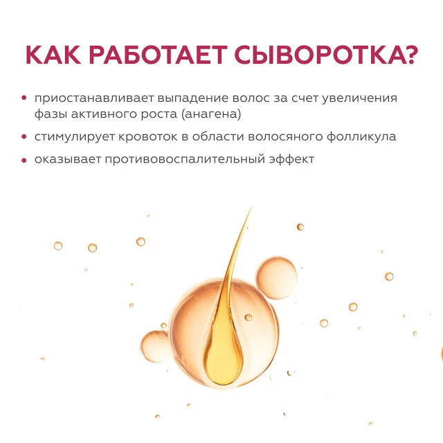 ГЕЛЬТЕК hair Сыворотка укрепляющая для роста волос с пептидами, 50мл, GELTEK
