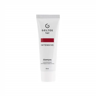 GELTEK hair Шампунь нормализующий для комфорта кожи головы (против перхоти), 30мл (туба), ГЕЛЬТЕК