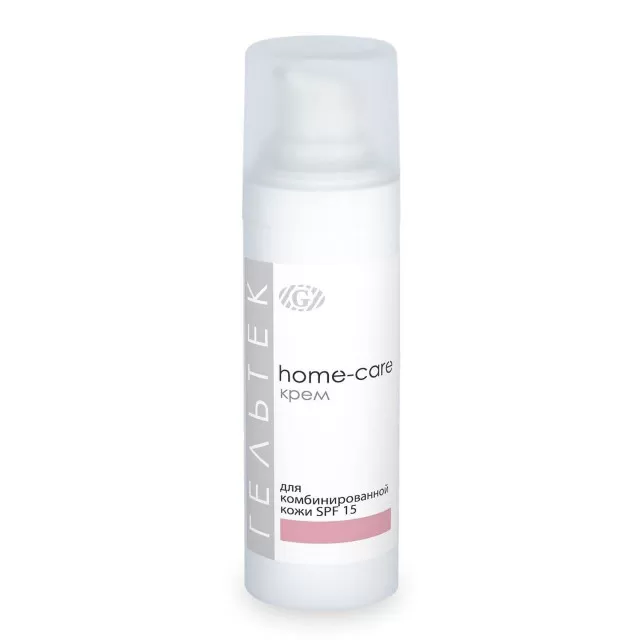 ГЕЛЬТЕК home care Крем для комбинированной кожи SPF15, 30мл, GELTEK