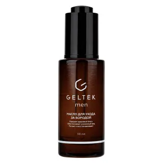 ГЕЛЬТЕК Men Масло для ухода за бородой, 30мл, GELTEK Men