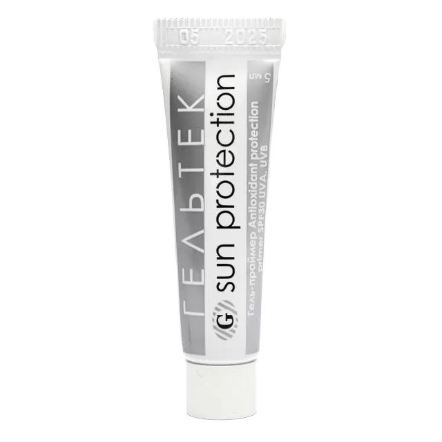 ГЕЛЬТЕК sun protection Гель-праймер Antioxidant protection primer SPF30, 5мл, GELTEK