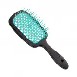 JANEKE Superbrush Small Щетка для волос, черная с бирюзовым | JANEKE 1830 Superbrush Small 71SP234 TFF