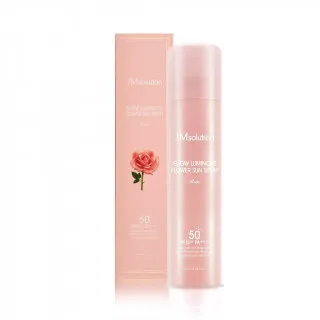 JMsolution Glow Luminous Солнцезащитный спрей с розой SPF50+ PA++++ | 180мл | Glow Luminous Flower Sun Spray Rose SPF50+ PA++++