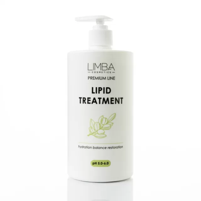 LIMBA Premium Line Маска-репозитор для волос, липидная | 750мл | LIMBA Cosmetics Premium Line Lipid Treatment