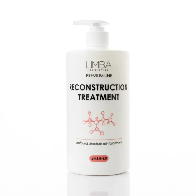 LIMBA Premium Line Маска-реконструктор для волос | 750мл | LIMBA Cosmetics Premium Line Reconstruction Treatment