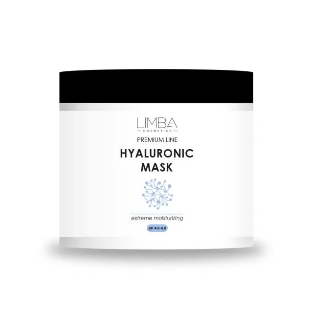 LIMBA Premium Line Маска увлажняющая для волос | 500мл | LIMBA Cosmetics Premium Line Hyaluronic Mask