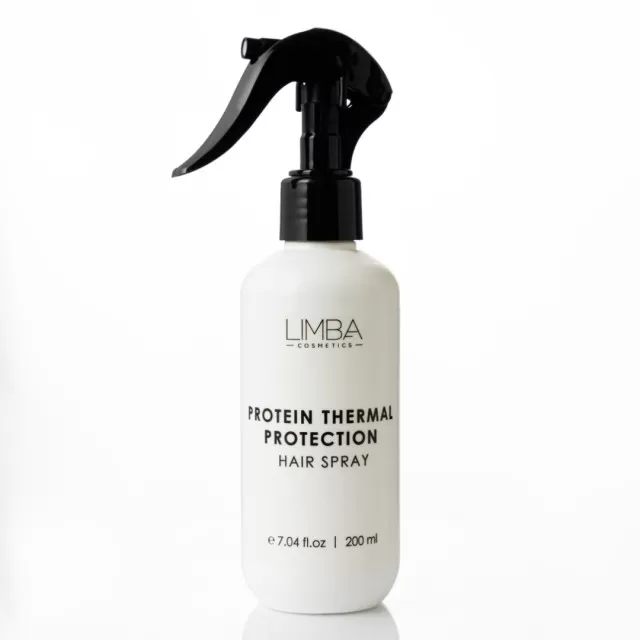 LIMBA Home Line Спрей-термозащита протеиновый для волос | 200мл | LIMBA Cosmetics Protein Thermal Protection Hair Spray