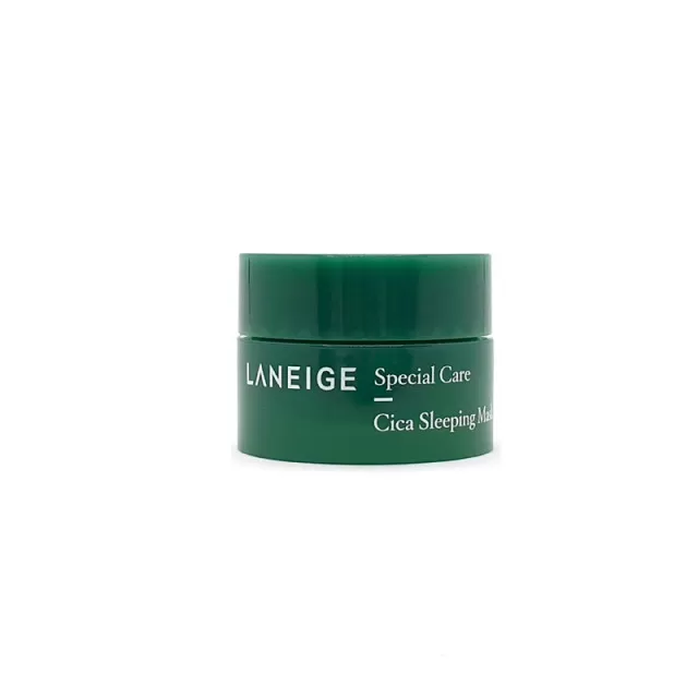 LANEIGE Маска для лица ночная успокаивающая с экстрактом центеллы (Миниатюра) | 10мл | Cica Sleeping Mask