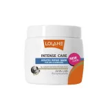 Lolane Маска кератиновая для восстановления поврежденных волос  (голубая линия) | 200мл | Intense Care Keratin Repair Mask For Dry and Damaged