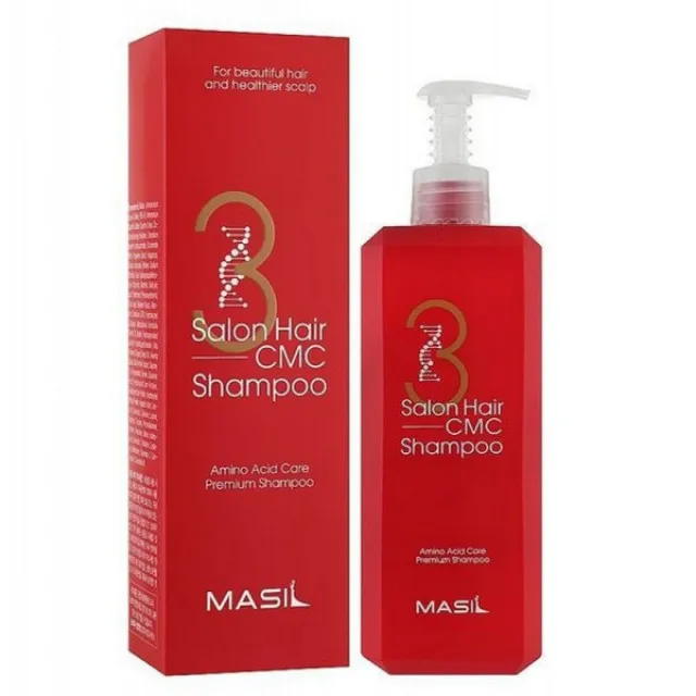 MASIL Шампунь восстанавливающий с керамидами | 500мл | 3 Salon Hair CMC Shampoo