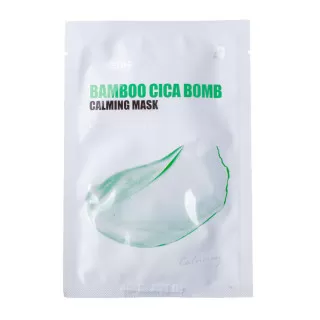 MEDI-PEEL Bomb Маска тканевая с центеллой и бамбуком, успокаивающая | 25мл | Bamboo Cica Bomb Calming Mask