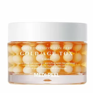 MEDI-PEEL Gold Age Tox Крем-филлер капсульный с полимолочной (PLA) кислотой | 50мл | Gold Age Tox Cream