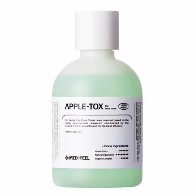 MEDI-PEEL Пилинг-тонер с экстрактом яблока | 500мл | Dr.Apple-Tox Pore Toner
