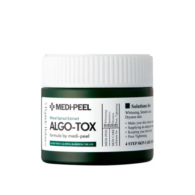 MEDI-PEEL ALGO-TOX Крем-детокс с ростками пшеницы | 50г | ALGO-TOX Calming Barrier Cream