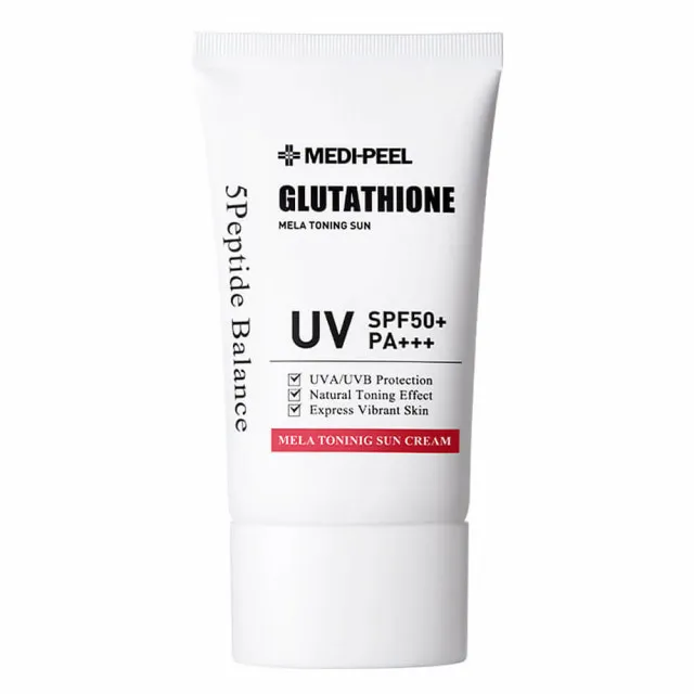 MEDI-PEEL Glutathione Осветляющий солнцезащитный крем с глутатионом SPF50+ PA++++ | 50мл | Bio Intense Glutathione Mela Toning Sun Cream SPF50+ PA++++